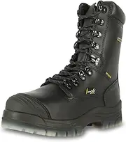 Oliver 45 Series 8" Leather Composite Toe Waterproof Men's Metatarsal Boots, Black (45675C)