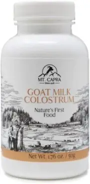 Mt. Capra Goat Milk Colostrum | for Healthy Immune System, Gut, and Athletic Per