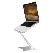 Laptop Stand Smart Phone Portable Adjustable - MacBook HP Dell 11 - 17 in Silver