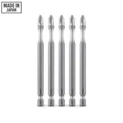 MARXMAN TECHX PH2x100mm Phillips Torsion Screwdriver Bit - 5 Piece MSDBJP21005PC