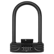 Heavy Duty Bike U Lock, 4 Digit Combination Password Bicycle Lock with U-Lock...