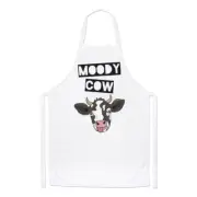 Moody Cow Chefs Apron - Funny Joke Wife Girlfriend Valentines Day Cooking