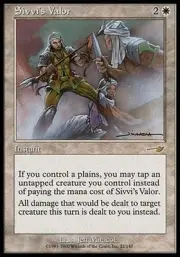 1x Sivvi's Valor Nemesis MtG Magic White Rare 1 x1 Card Cards