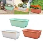 Window Box Planter Vegetables Growing Container for Indoor Outdoor Porch