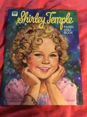 SHIRLEY TEMPLE DOLL BOOK 1976 WHITMAN UNCUT PAPER DOLLS