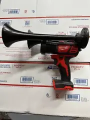 BRAND NEW - Milwaukee M18 130DB 130 DB Impact Dual Train Horn made w/ new drill