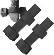 Dumbbell Foot Attachment - Adjustable Ankle Straps for Weight Lifting | 2x Professional Leg Workouts Extensions at Home for Hip Flexors Shin Splint
