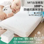 【AGAPE 亞加．貝】100%防蹣抗菌保潔墊 台灣製 雙人特大6X7尺 180X210公分(SGS國際認證)