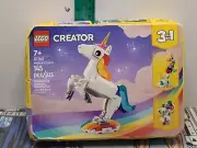 LEGO Creator 3 in 1 Magical Unicorn Toy, Transforms from Unicorn