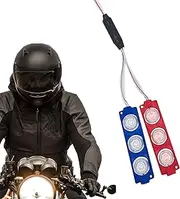 LED Flash Light Motorcycle | Red Blue Flashing Light Bar | Flashing Light BarFlashing Pattern for Off-Road - Red Blue for Construction Vehicle Puchen