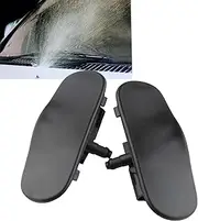 lcyen 2Pcs Front Windscreen Washer Spray Nozzle Jet Heated Compitable with Audi A4 B8 A5 A3 A6 A7 A8 Q3 Q7 TT Q5 4G8988987 4GD955987