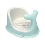 baby bath tub seat suction cups soft mat foldaway Green For