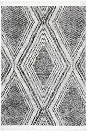 Micha Kanani Geometric Black & Grey Rug