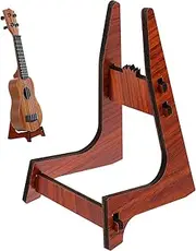 EPIGEIST Foldable Ukulele Stand Portable Wooden Support for Ukuleles Violins More Lightweight Durable and Easy to Carry for Travel and Performances for Beginners Random Color