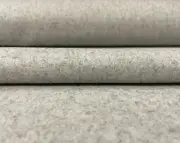 2.5 yds Luum Heather Felt Noil Gray Beige Wool Upholstery Fabric MSRP $282