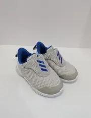 Adidas Fortarun AC Kids Shoes Grey And Blue Size 7k