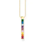 Buy Necklace colourful stones gold by Thomas Sabo online - THOMAS SABO Australia