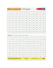 Melissa & Doug Double-Sided Division Write-A-Mat
