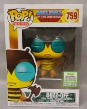 Brand New Funko Pop BUZZ-OFF Masters of the Universe 2019 ECCC 759 Vinyl Figure