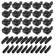 cobee 20 Sets Metal #5 Zipper Stopper Repair Kit, Bottom Replacement, Zipper