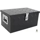 20"x12"x9.5" Aluminum Storage Tool Box For Truck Home Garage w/1x Lift Air Rod