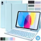 Bluetooth Keyboard Smart Cover For iPad 5/6/7/8/9/10th Gen Air 4 5 6 Pro 11 10.5