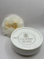 NINA RICCI L'AIR DU TEMPS 6 OZ VINTAGE PERFUMED DUSTING POWDER (NEW WITH BOX)