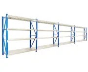 4-bay 2000kg 8.0m Garage Warehouse Storage Shelving Steel Tool Racking Shelves