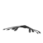 TAA DUAL (1) HDMI-HDMI (1) DP-DP/USB/AU CBL
