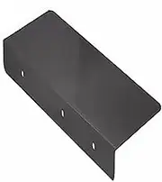 Window Sill Extender Plate, Metal Kitchen Refrigerator Gap Partition Countertop Gap Extension Board(19.7x7.9x2.4)