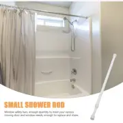 4 Pcs Tension Rod Spring Loaded Curtain Rods Window Bar Small Shower Rod