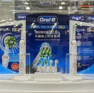 [COSCO代購4] C117740 Oral-B 歐樂B 充電電動牙刷 2入 SMART3500 含 6替換牙刷頭