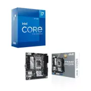Intel i7-12700K CPU + ASUS H610I-PLUS PRIME D4 Mini ITX Motherboard Bundle
