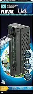 Fluval U4 Underwater Filter, Freshwater and Saltwater Aquarium Filter, A480