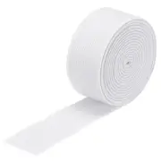 Twill Wide Elastic Band 1.2" Flat 2 Yard White for Sewing