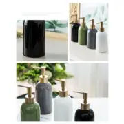 Ceramic Hand Sanitizers Bottle Bathroom Toilet Lotion Shampoo Shower Gel Bottle