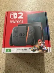 Nintendo Switch 2 Console With Mario Kart World Bundle & SEALED
