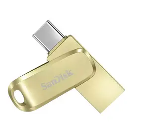 SanDisk 128GB 128G Ultra luxe TYPE-C【SDDDC4-128G】OTG 金 400MB/s USB 3.2 雙用隨身碟
