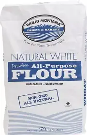Wheat Montana White Flour, Natural, 50 Pound