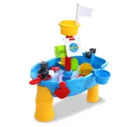 Keezi Kids Sandpit Toys Outdoor Beach Sand Pit Water Play Set Toddler Children