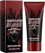 Washable Fake Blood - Vampire Blood,Halloween Fake Blood Makeup, Vampire Props & Makeup, 1.76oz Special Makeup, Washable, For Fake Nosebleed, Sfx Makeup