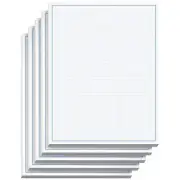 GRAPH PAPER Quadrille Grid Blueprint 5 Pads 50 Sheets Per Pad NEXT DAY LABELS