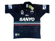 Signed 2003 Penrith Panthers NRL Premiers Rugby League Home Football Jersey COA