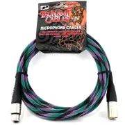 Tsunami Cables 15' Handcrafted Premium Microphone XLR Cable, "Twilight"