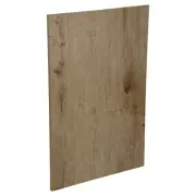 Kaboodle BASE END PANEL 580x864x18mm Thermal Vinyl Coating SPICED OAK*Aust Brand