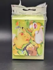 Pikachu Eevee Grookey Yamper Berry Sleepy Deck Box Pokemon Card TCG Nintendo New