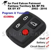 for Ford Falcon Fairmont Fairlane Territory BA BF FG SX SY XT 2002+ Remote Key