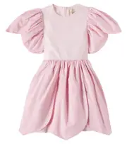 [Stella McCartney Kids] Stella McCartney Kids Ruffled dress Y 2 pink