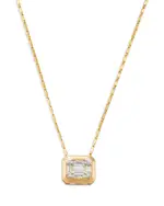 Bloomingdale's Fine Collection Diamond Square Pendant Necklace in 14K Yellow Gold, 0.33 tcw