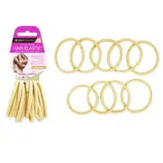 120pcs Hair Elastic Ties Blonde Women Girls Ponytail Elastic Hair Bands Holder